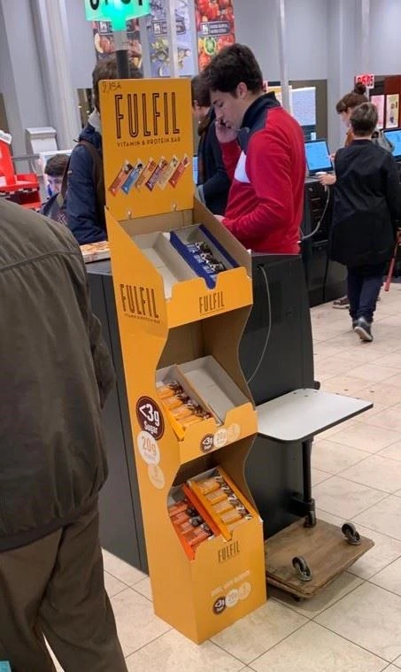 Table Display Stand For Chips